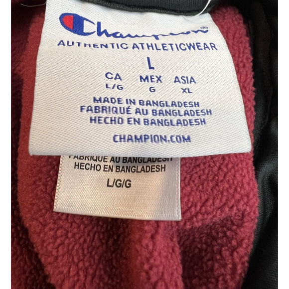 Champion South Carolina Hoodie Men's Large Burgundy Gamecocks College NCAA Sport - Picture 2 of 10